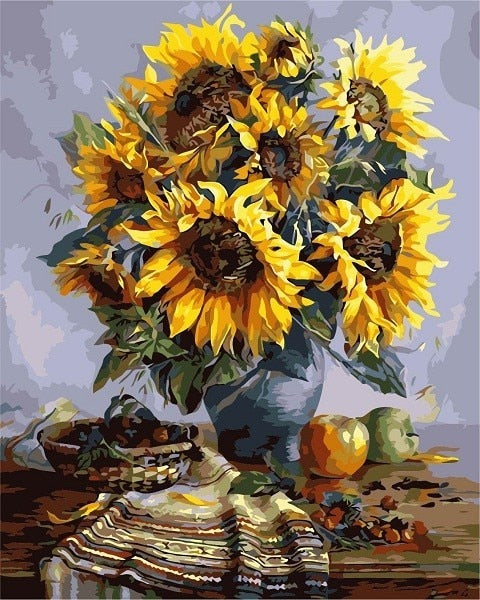 Sunrise Sunflowers