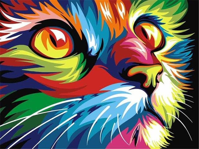 Vibrant Cat