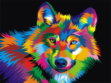 Load image into Gallery viewer, Vibrant Wolf
