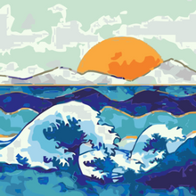 Load image into Gallery viewer, Ocean Sunrise
